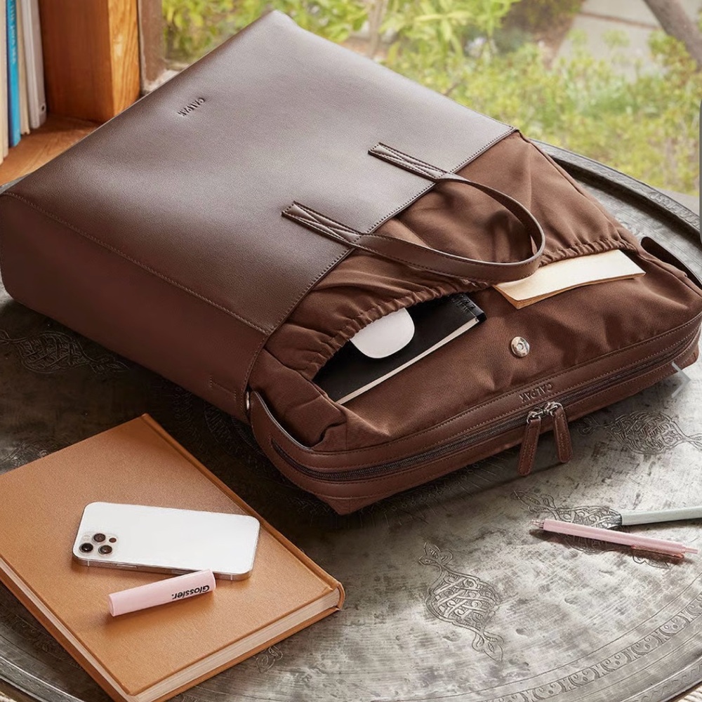 Calpak Brown Travel Bag - Picture 2 of 5